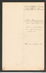 k.k. naturhistorisches Hofmuseum, Intendanzakten 1885-1896 (Hauer), Aktenzahl Z.259/1892, Seite 4